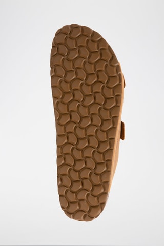 Leren Sandalen Camel