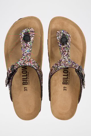 Slippers Rosso Multicolor