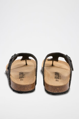 Slippers Rosso Zwart