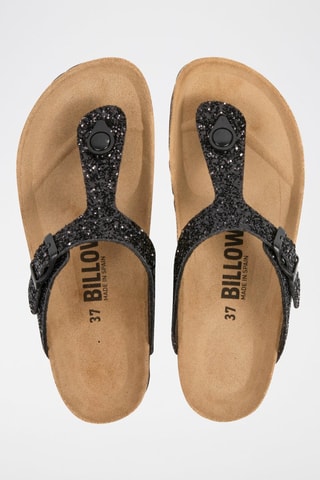 Slippers Rosso Zwart