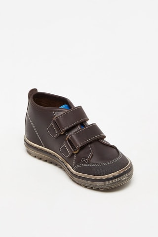 Leren Sneakers Bruin
