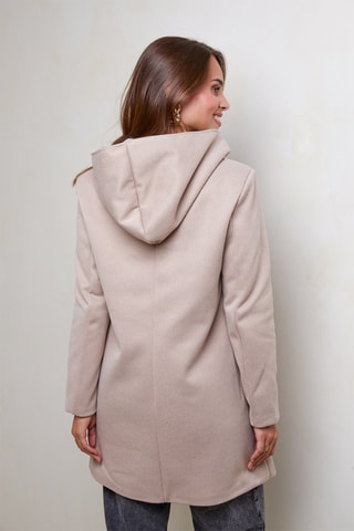 Jas met Capuchon - Camel