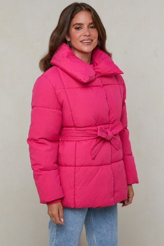 Gewatteerde Jas - Roze