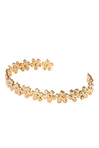 Pulseira rígida- Banhada a ouro amarelo - Emily Westwood
