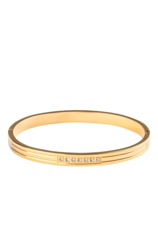 Pulseira rígida- Banhada a ouro amarelo - Emily Westwood