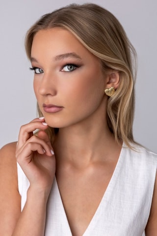 Brincos- Banhada a ouro amarelo - Emily Westwood