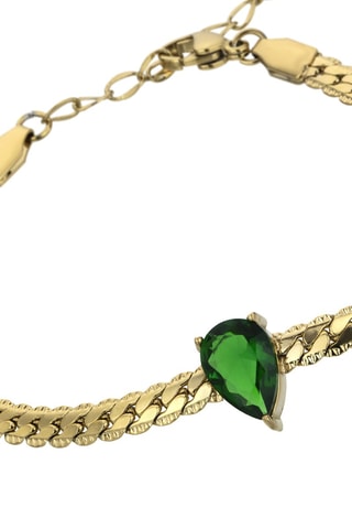 Pulseira - Dourado e verde - Marc Malone
