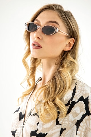 Lunettes de soleil mixte - Catégorie 3 - Rose clair