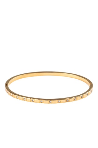 Pulseira rígida- Banhada a ouro amarelo - Emily Westwood