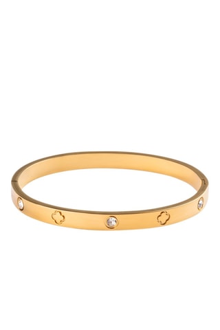 Pulseira rígida - Banhado a ouro amarelo - Marc Malone