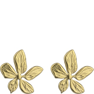 Brincos April - Aço inoxidável e dourado 