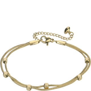 Pulseira Allie - Aço inoxidável dourado