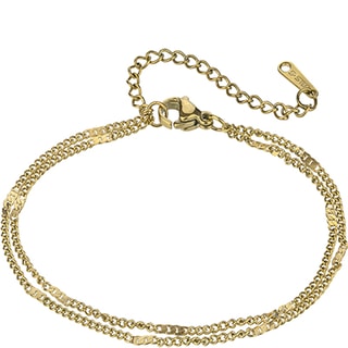 Pulseira Maia - Aço inoxidável dourado 