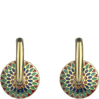 Brincos Addilyn - Aço inoxidável e enamel