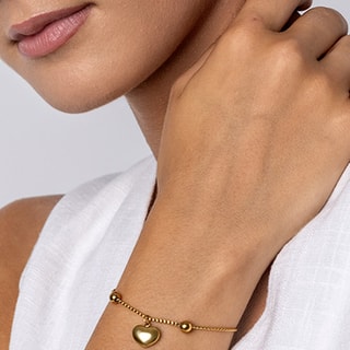 Pulseira Jazlyn - Aço inoxidável