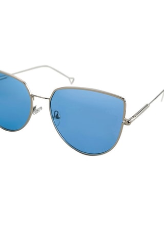 Lunettes de soleil polarisées femme Lilly - UV400 - Argenté - Emily Westwood - Argenté et bleu