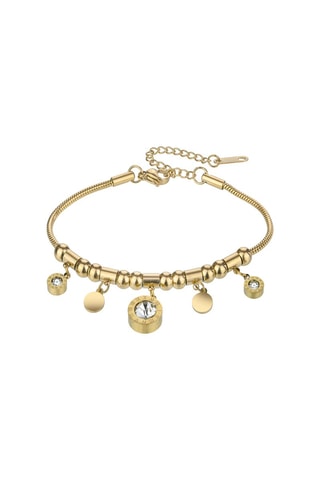 Pulseira Danielle - Banhado a ouro amarelo e zircões