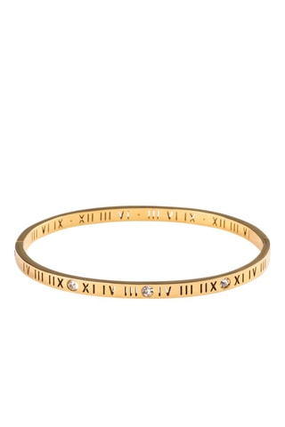 Pulseira rígida - Banhado a ouro amarelo - Marc Malone