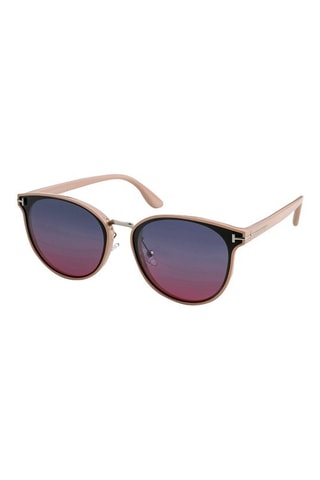 Óculos de sol polarizados mulher Alaina - UV400 - Rosa-claro - Violeta e rosa