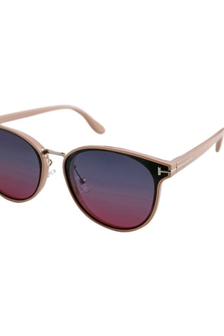 Óculos de sol polarizados mulher Alaina - UV400 - Rosa-claro - Violeta e rosa
