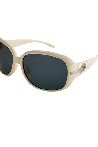 Óculos de sol polarizados mulher Juniper - UV400 - Branco - Emily Westwood - Branco e preto
