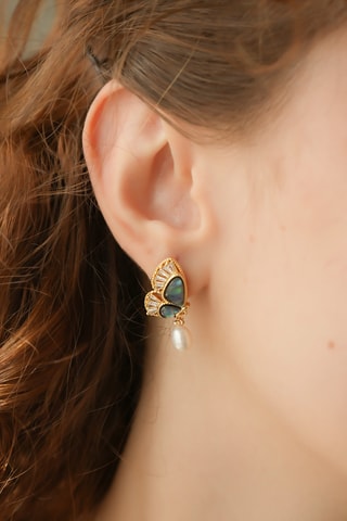 Brincos - Labradorite