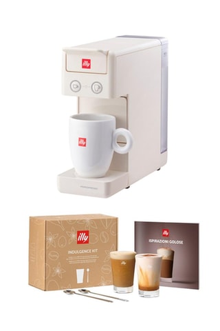 Cafetière à dosette Y3.3 et Kit Indulgence