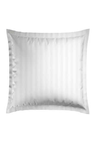 2 taies d'oreiller en satin de coton 79 fils/cm²  Indienne - Taupe