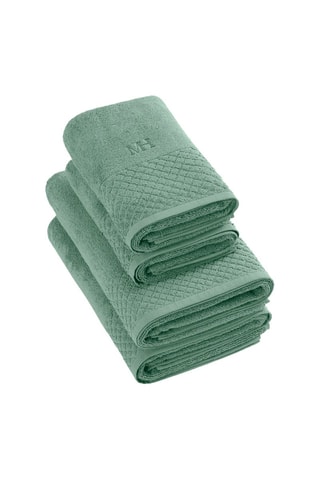 4 serviettes - Vert