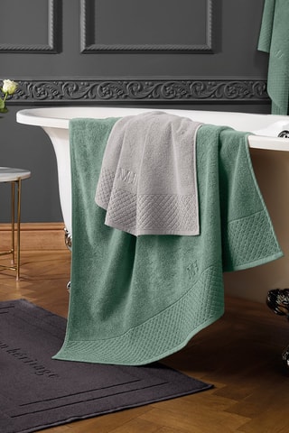 Drap de bain - Gris - 100 x 150 cm