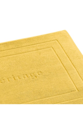 Tapis de bain - Jaune - 60 x 100 cm