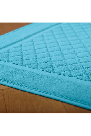 Tapis de bain - Turquoise - 50 x 70 cm