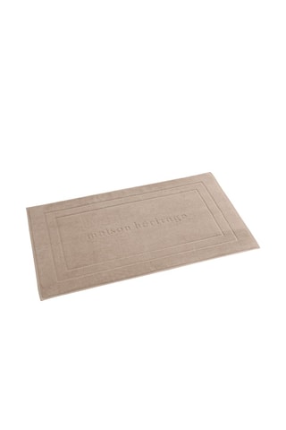 Tapis de bain - Taupe - 60 x 100 cm