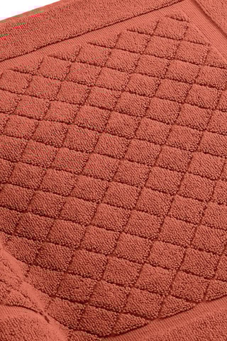 Tapis de bain - Terracotta - 50 x 70 cm