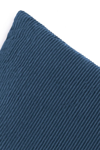 Housse de coussin Uni - Bleu marine - 45 x 45 cm