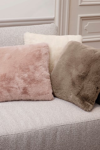 Housse de coussin - Rose clair - 40 x 40 cm