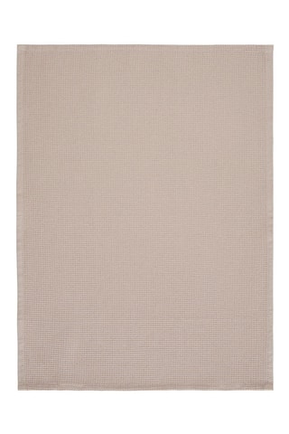 3 torchons de cuisine Uni - Taupe - 50 x 70 cm