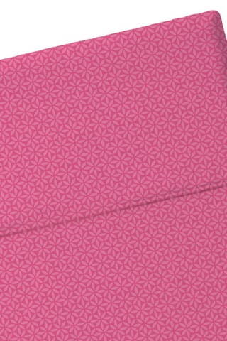 Drap-housse en satin de coton 80 fils/cm² Mila - Rose