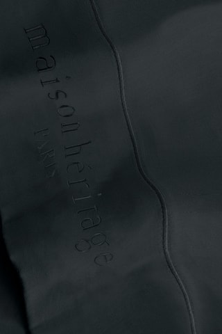 Parure de draps en satin de coton 80 fils/cm² Uni - Anthracite