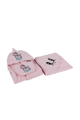 Doek en Slabbetje - Roze