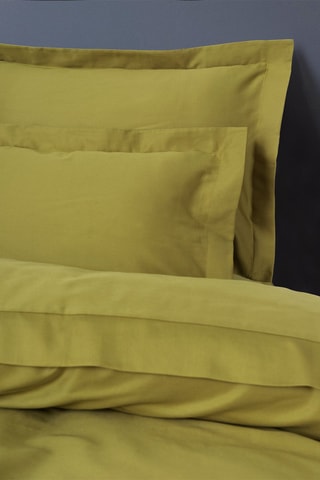 Katoensatijnen Overtrekset 82 Draad/cm² Elegant - Groen