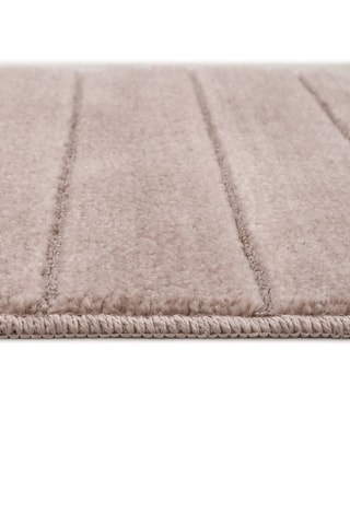 2 Badmatten Yeni Cizgili - Beige - 50 x 80 cm en 40 x 50 cm