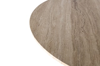 Table à manger -  Naturel et noir