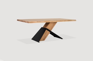 Table - Naturel et noir