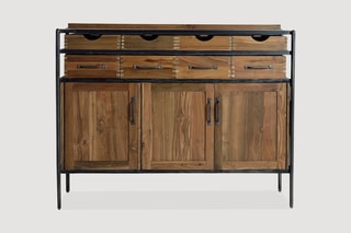 Buffet 3 portes - 
Naturel