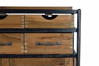 Buffet 3 portes - 
Naturel