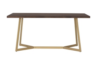 Bureau - Marron et doré