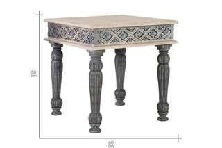 Table basse en manguier - 60 x 60 x 60 cm