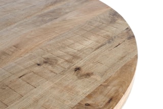 Table basse en manguier - 150 x 77 x 150 cm