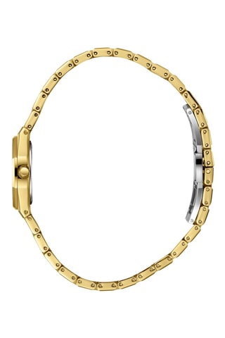 Relógio de quartzo folheado a ouro amarelo - Dourado